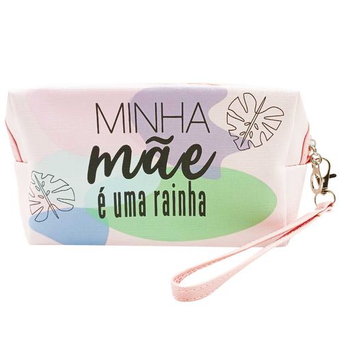 Nécessaire Mãe C/ Alça 17,5x9,5cm em Poliéster Interponte