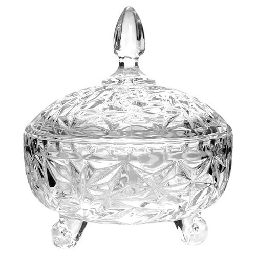 Bomboniere Candy 18,5x16cm em Vidro Casita