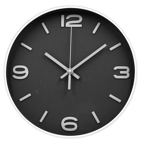 Relógio De Parede Decorativo 30cm em Plástico Imporiente