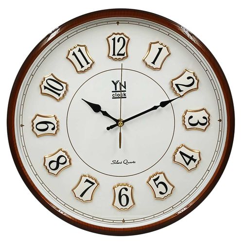 Relógio De Parede Decorativo Vintage 38cm em Vidro Imporiente