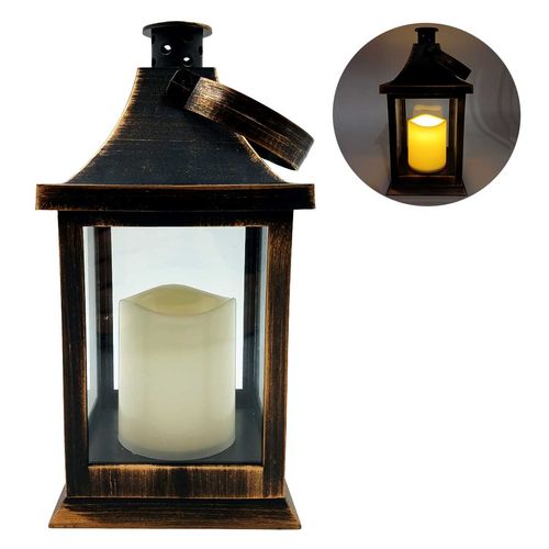 Luminária Decorativa Led 25cm Em Plástico Brascontinental