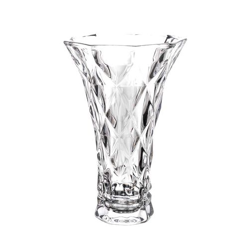 Vaso Diamond Decorativo 15x8cm em Vidro Lyor
