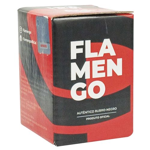 Copo Shot Flamengo 60ml Em Vidro Allmix