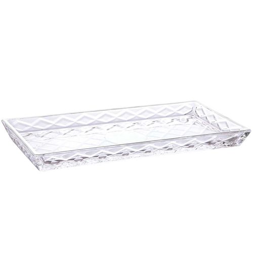 Travessa Diamond 28,5cm em Vidro Lyor