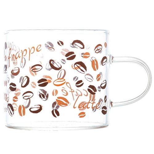 Caneca Coffee 125ml em Vidro Lyor