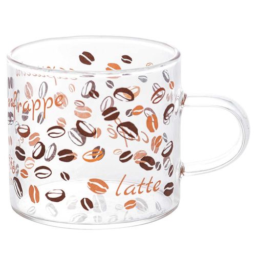 Caneca Coffee 125ml em Vidro Lyor