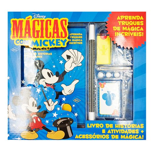 Show de Mágicas Mickey 9 Peças em Plástico DCL Editora