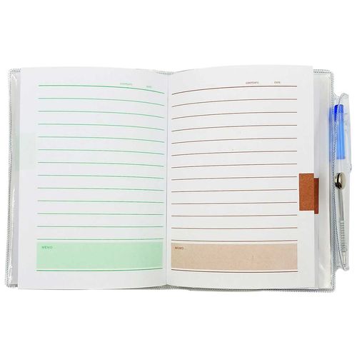 Caderno de Anotação Gato C/ Caneta 13x9,4cm em Papel Michael Judi
