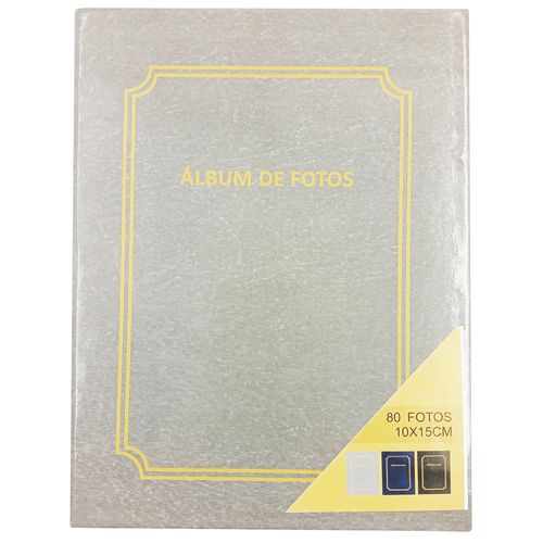 Álbum P/ Fotos 10x15cm 80 Fotos Em Plástico Sutt