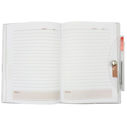 Caderno de Anotação Gato e Cachorro C/ Caneta 14,2x19,8cm em Papel Michael Judi