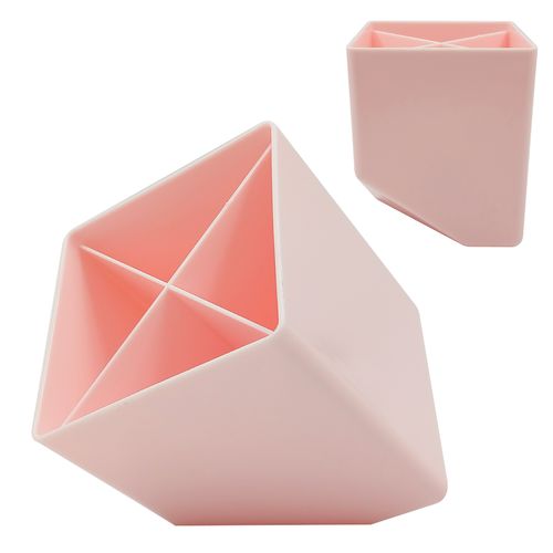 Porta Lápis Color 9,5x8cm em Plástico Interponte