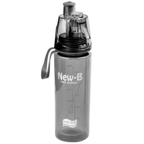 Garrafa Squeeze C/ Borrifador 600ml em Plástico Top Útil