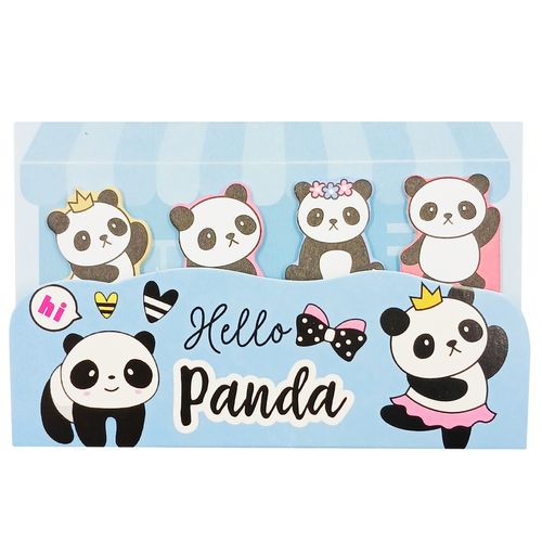 Bloco de Anotação Panda Autoadesivo 10x7cm em Papel Livon