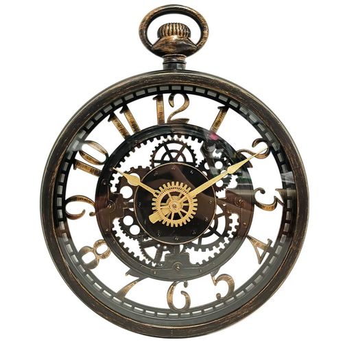 Relógio de Parede Decorativo 33cm em Plástico Livon