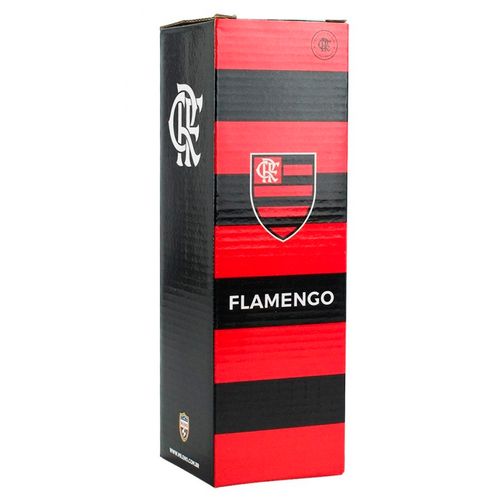 Garrafa Flamengo C/ Alça 600ml em Aço Inox Mileno
