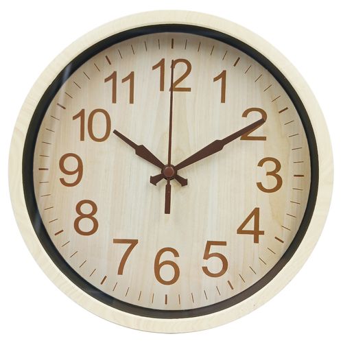 Relógio de Parede Decorativo 18cm em Plástico Livon
