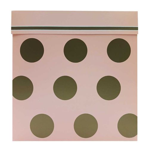 Caixa P/ Presente Poá 22x22cm em Papel Rio Master