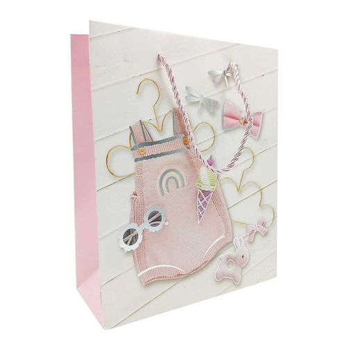 Sacola P/ Presente Baby 32x26cm em Papel Rio Master