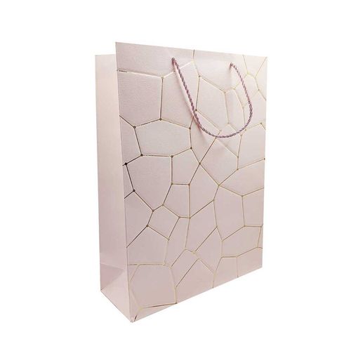 Sacola P/ Presente Texturizada 32x26cm em Papel Rio Master