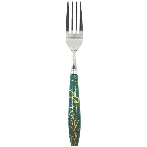 Jogo De Garfos 6 Peças 20,5cm Em Aço Inox Livon