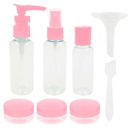 Kit Viagem 9 Peças em Plástico Megagift