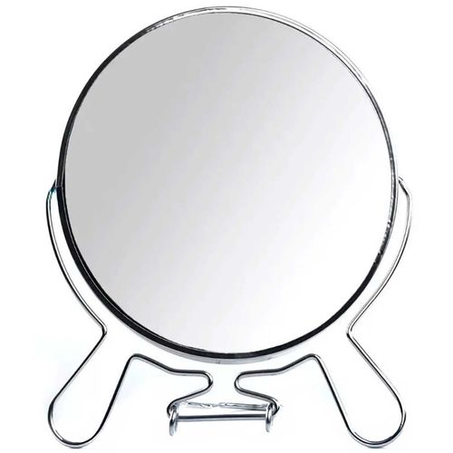 Espelho de Mesa Redondo 14,5cm em Metal Megagift