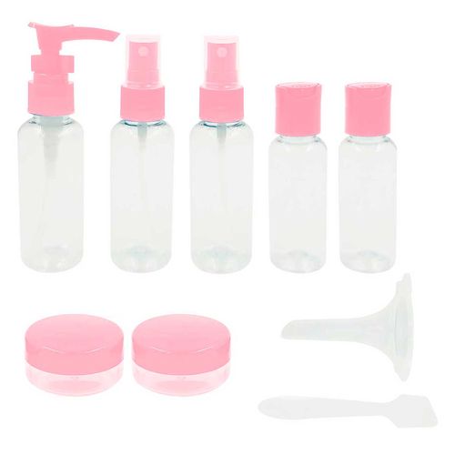 Kit Viagem 10 Peças em Plástico Megagift