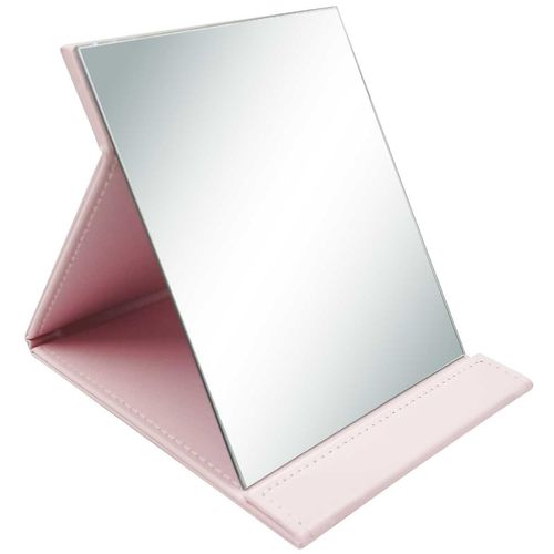 Espelho Dobrável 16,5x13,5cm C/ Capa Em Plástico Interponte