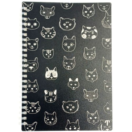 Caderno Gato e Cachorro 21x14cm em Papel Michael Judi