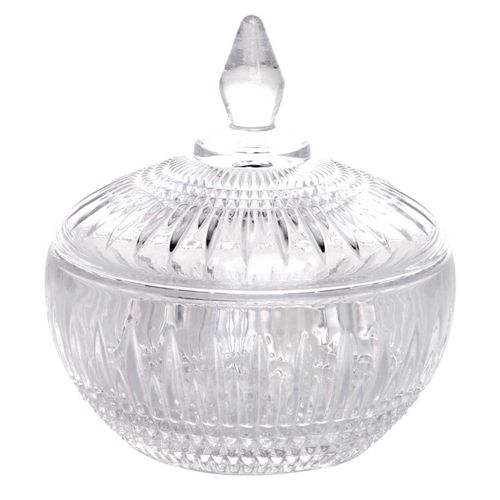 Potiche Decorativo Queen 11x12cm em Cristal Wolff