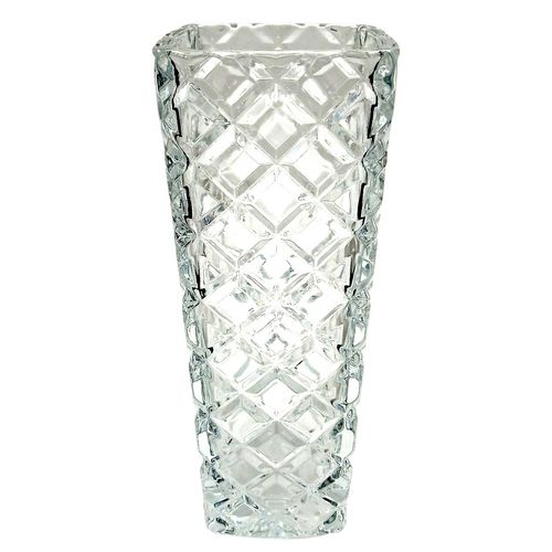 Vaso Decorativo Cristal 6,5x15,5cm Em Vidro Cascavel