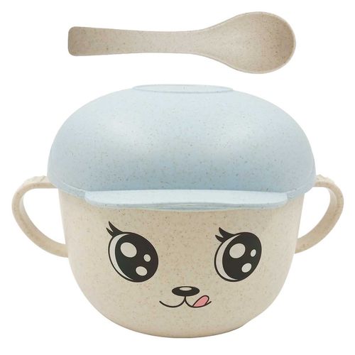 Pote C/ Tampa e Colher em Plástico Interponte