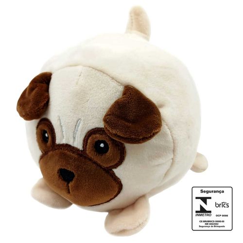 Cachorro de Pelúcia 14cm em Poliéster Fizzy