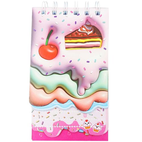 Bloco De Anotação Doces 16x9cm em Papel Interponte