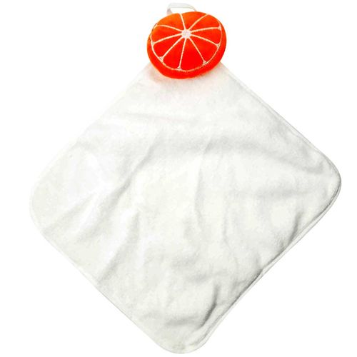 Toalha Bate Mão Frutas 30x30cm em Poliéster FWB