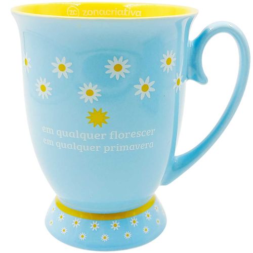 Caneca Royal Amigas 300ml em Cerâmica Zona Criativa