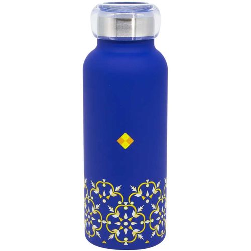 Garrafa Bubble Mãe Azulejo 500ml em Aço Inox Zona Criativa
