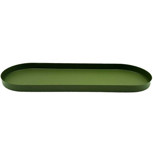 Bandeja Oval 30x10cm em Metal Moment