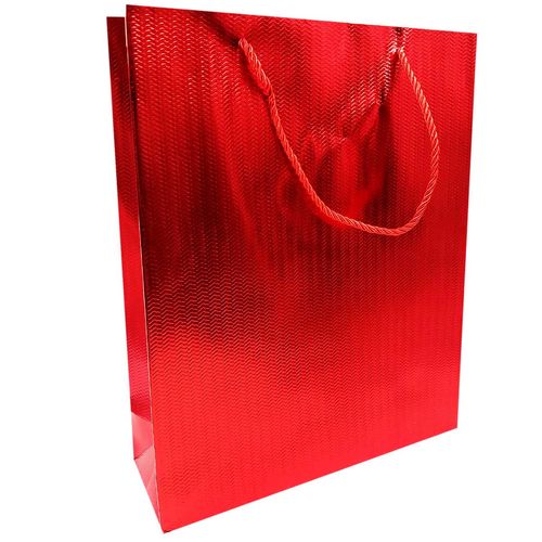 Sacola P/ Presente Texturizada 32x26cm Em Papel Rio Master