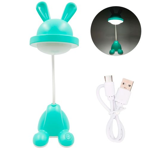 Luminária de Mesa Infantil LED 30x9,5cm em Plástico Interponte