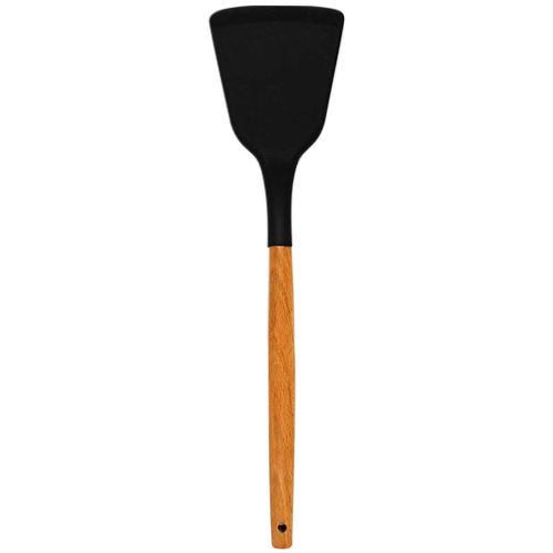 Espátula C/ Cabo Bambu 32cm em Silicone Livon
