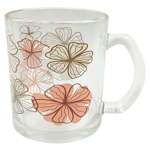 Caneca Spring 320ml em Vidro Rio de Ouro