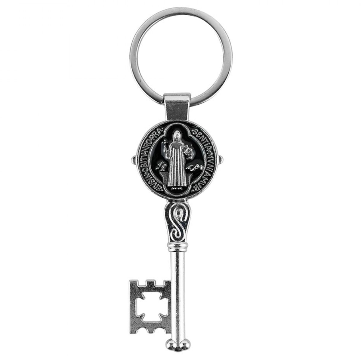 Chaveiro Chave São Bento 10cm Em Metal Taimes