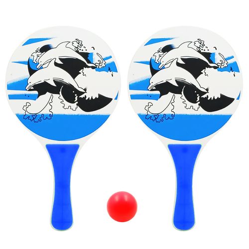 Jogo de  Frescobol 3 Peças em MDF Redstar