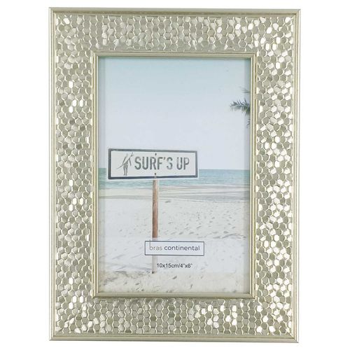 Porta Retrato Comeia Decorativo 10x15cm Em PVC Brascontinental