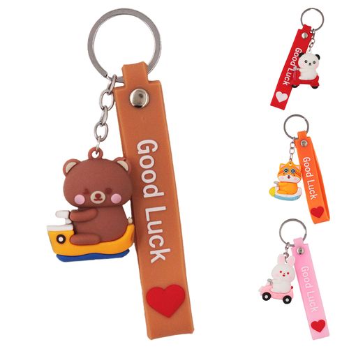 Chaveiro Animais 12,5cm Em Plástico Interponte