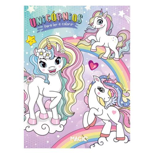 Livro Mega Kit Unicórnio em Papel Magic Kids