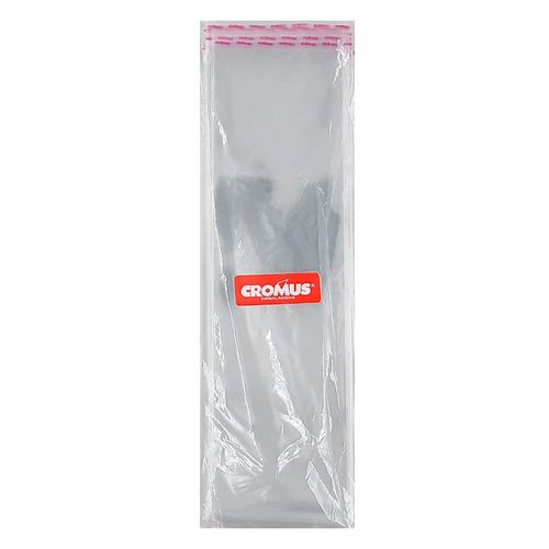 Saco Adesivo 7x25cm 100 Unidades Em Plástico Cromus