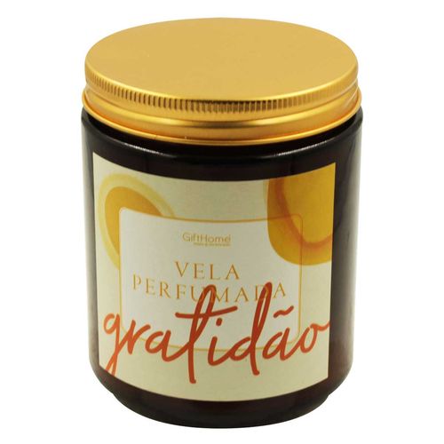Vela Decorativa Aromática 7x9cm Em Parafina Cascavel