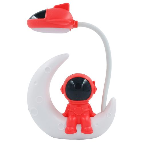 Luminária Astronauta LED 26x13cm Em Plástico Interponte